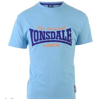 Bledomodré lonsdale tričko, lonsdale,152