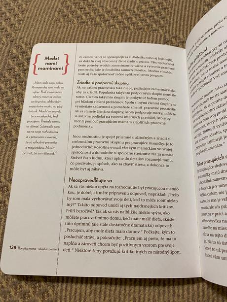 Krásna kniha pracujúca mama,