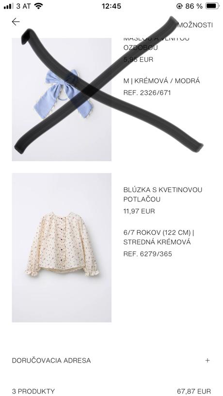 Kvietkovana bluzka/kosela zara, zara,116