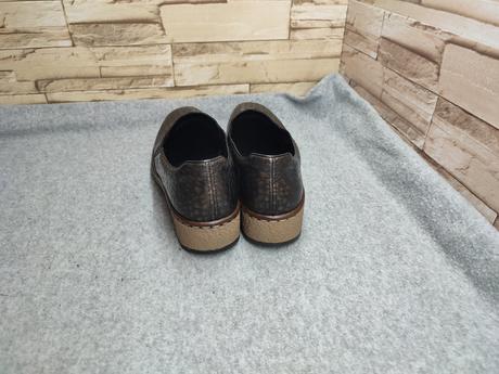 Rieker 38 - dámske našuchovacie topánky, rieker,38