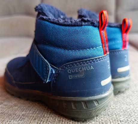 Detské zimné topánky značky quechua, quechua