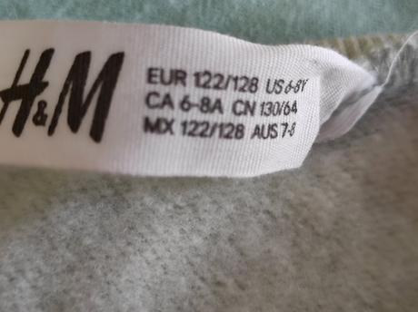 Šaty s jednorožcom, h&m,122