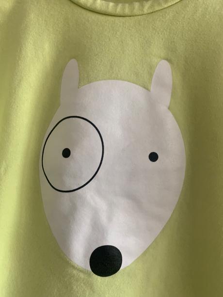 Lemur svietiace šaty bulteriér 110/116, 116