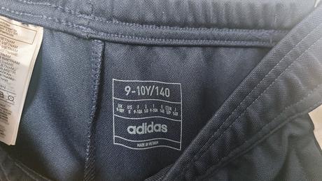 Futbalové nohavice adidas 1x oblečené, adidas,140