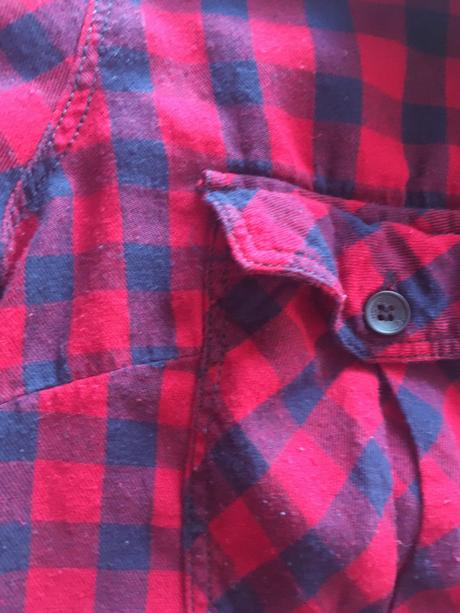 Károvaná košeľa, s