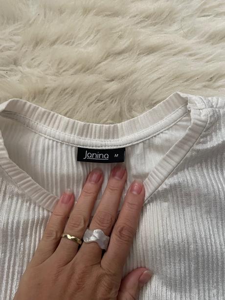 Lesklé crop tričko, m