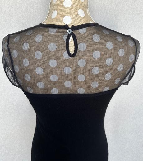 Úpletové šaty s hodvábom, xs