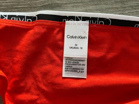 Damske nohavicky - tanga zn. calvin klein, calvin klein,xl / xxl