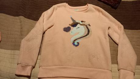 Pulóver ružový, f&f,146