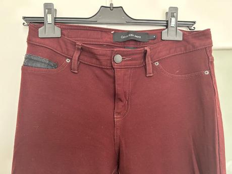 Elastické nohavice ck, calvin klein,36