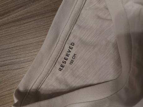 Tricko s napisom, reserved,122