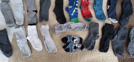 30 párov ponožiek velk. 31-34, 31