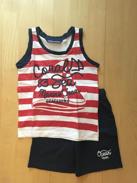 Letny set original marines kratasky+tielko na 4r., original marines,110