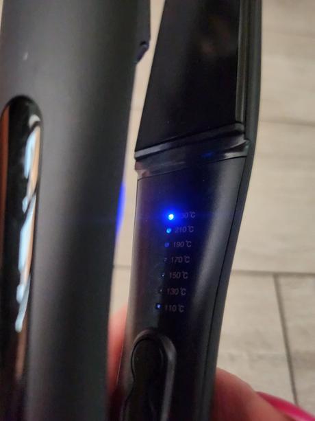 Široká žehlička na vlasy diva, 