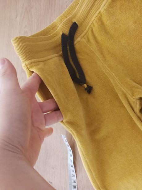 Horčicové tepláky, h&m,86