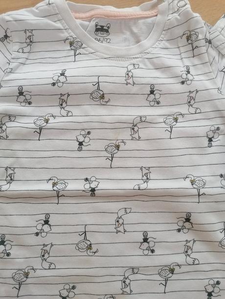 Tričká dlhý rukáv, c&a,92