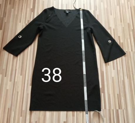 Čierne šaty 38, amisu,38