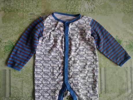 Overal s autovým vzorom, m, 86-92 cm, 92