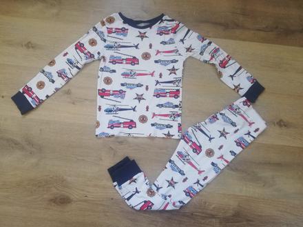 Pyžamo s autami, h&m,122