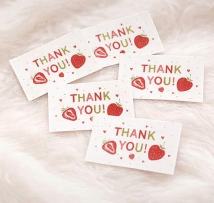 Thank you kartičky 15 ks, 
