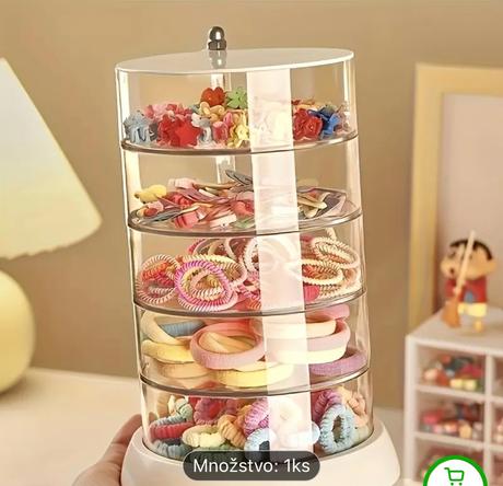 Organizer na gumicky, 