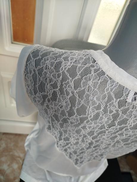 Čipkovaný top l/xl, l