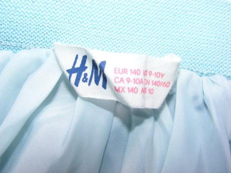 Trblietavá sukňa zn. h&m, h&m,140