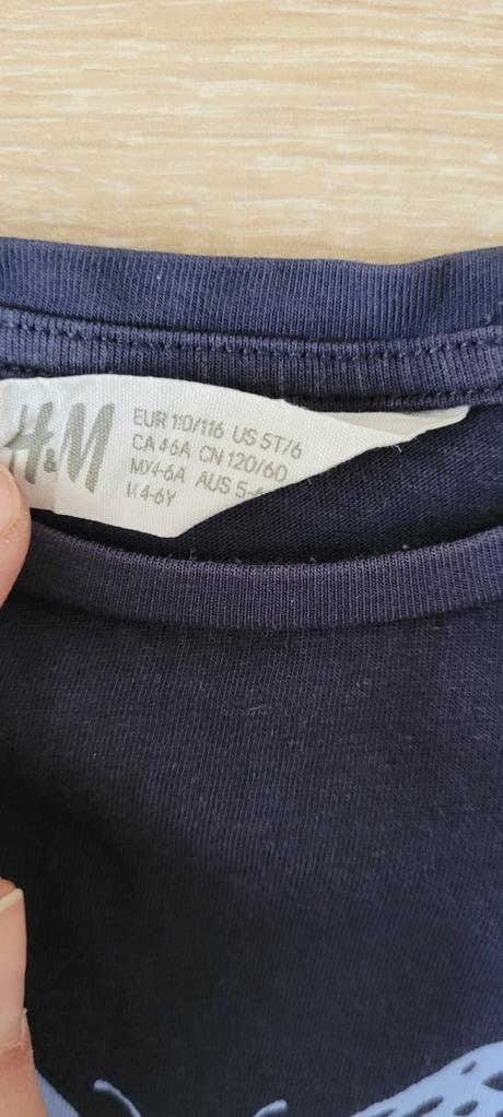 Tricko h&m 110/116, h&m,110
