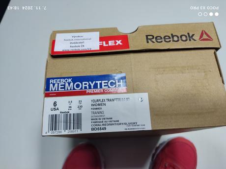 Tenisky, reebok,36