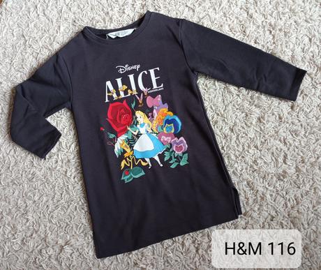 Predĺžená mikinka h&m 116, h&m,116