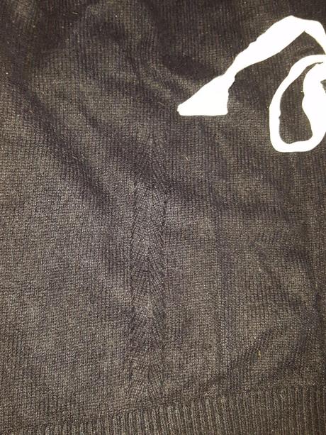 Cierny svetrik, h&m,m