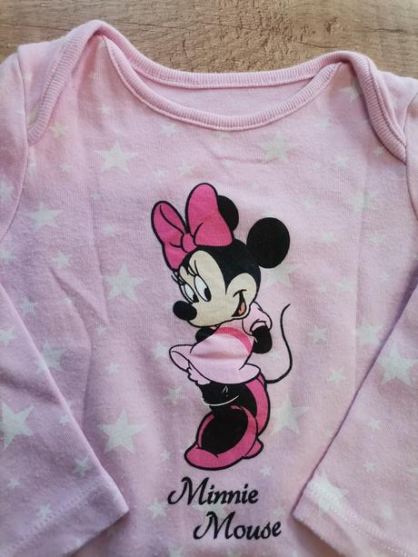 Dievčenské ružové body minnie, disney,62