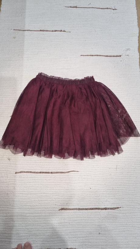 Telová bordová sukňa, mayoral,122