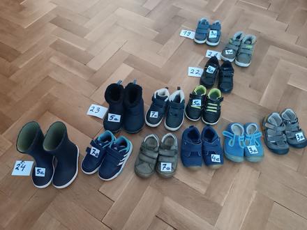Chlapčenské topánky veľkosti 19-24, 24