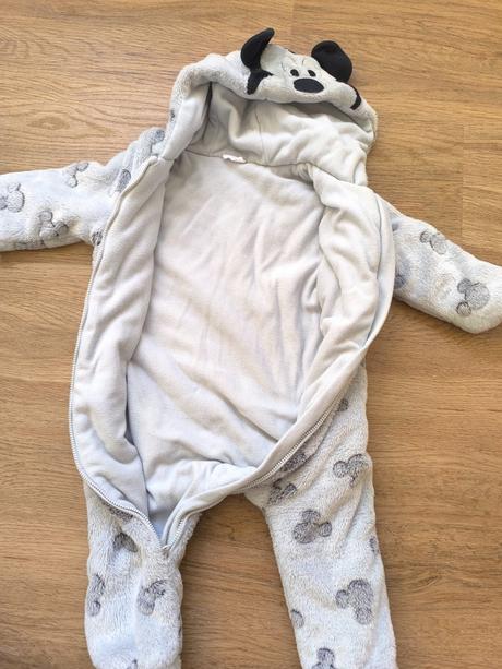 Zimný overal mickey mouse 12 - 18 m, disney,86