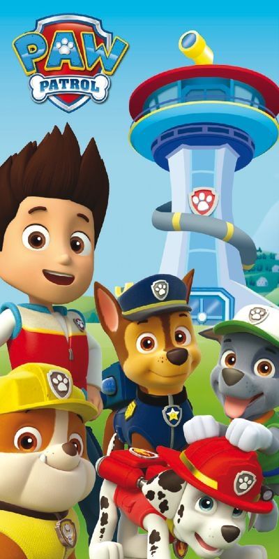 Osuška paw patrol -labkova patrola, 