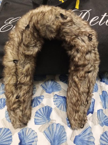 Elodie details fusak modrý kožušinka, elodie details