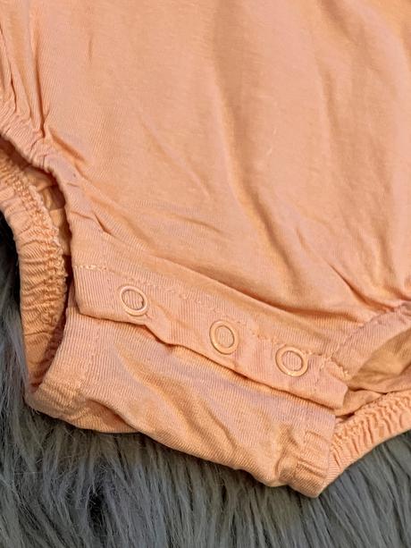 Dievčenské body broskyňové h&m (74), 74
