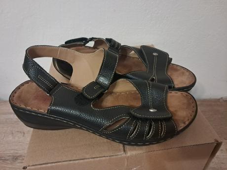 Kožené sandále 39, 39