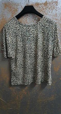 Tricko s leopardim vzorom vel. l, l