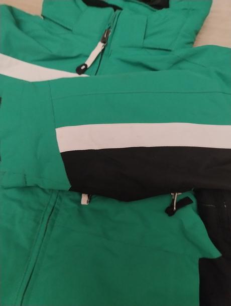 Lyžiarska vetrovka + otepovacky, 128