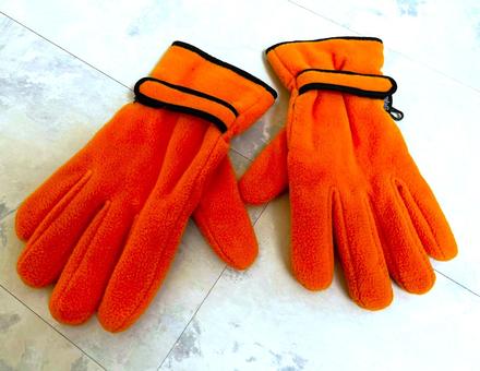 Lyžiarske flisové rukavice thinsulate, 