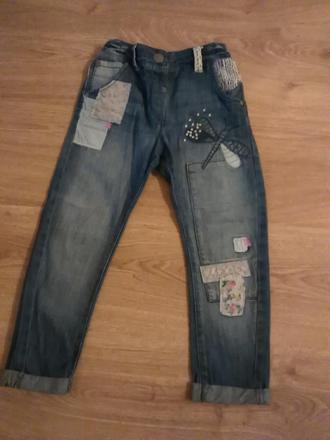 Dievcenske riflove nohavice 110 next, next,110