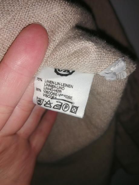 Ľanové sako, c&a,xl