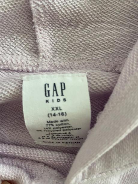 Pastelova mikina, gap,158