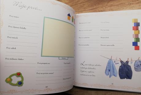 Pamätníček naše bábätko chlapček, 