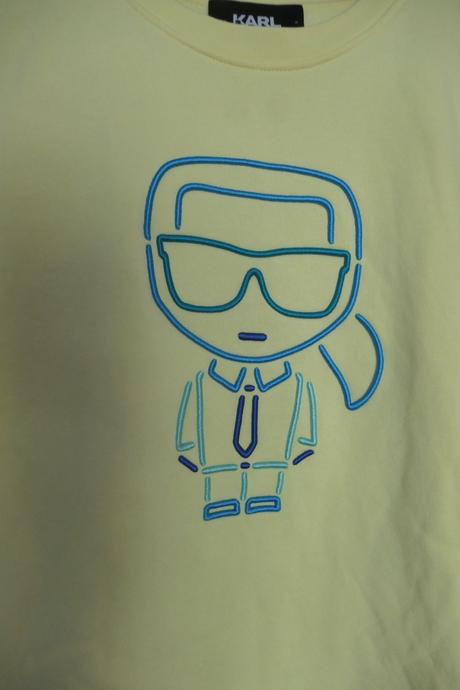 Karl lagerfeld icon damska krasna mikina m, m