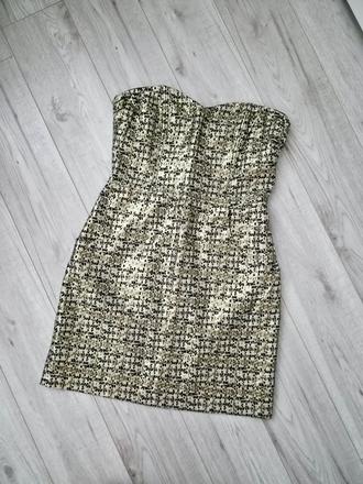 Korzetové šaty, h&m,40