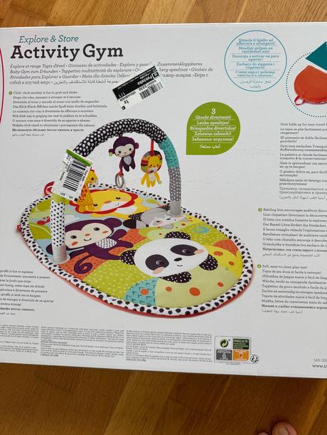 Hraci koberec pre bábätko, 