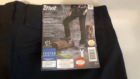 Trekingové nohavice -veľ.40 - nenosené, crivit,m
